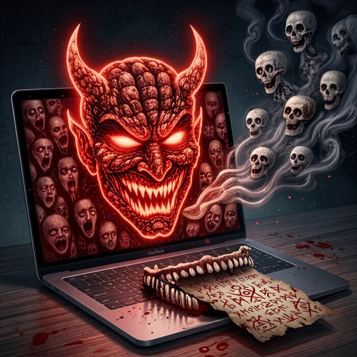 The Subscription of Souls - Dark Web Supernatural Psychological Story Cover Art